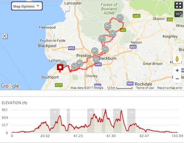 best 100 mile bike routes