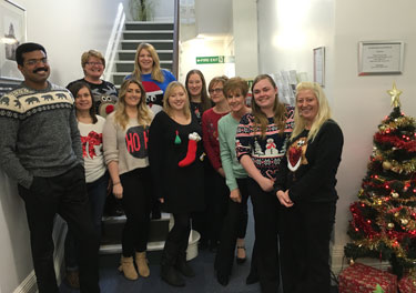 Our staff came dressed in jumpers to raise money for Cash for Kids