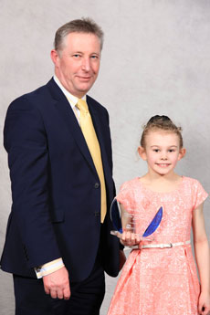 Achievement perfomrance of the year female: Kevin Carey and Grace Dickinson